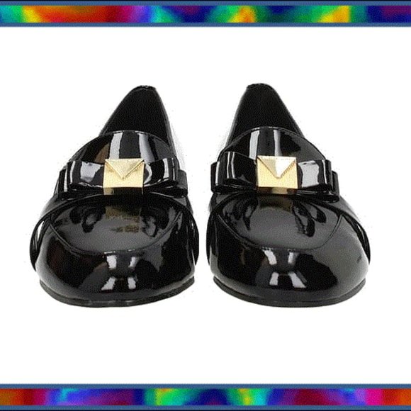 michael michael kors caroline patent leather loafer